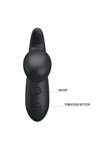 Masażer stymulator prostaty wibrujący 30trybów USB - 6