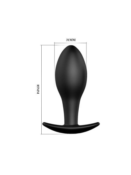 Korek mały plug sex analny dla początkujących 8cm - 5