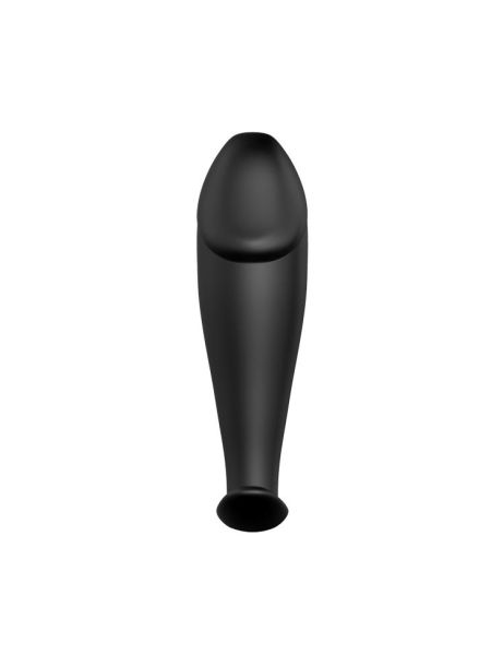 Korek analny penis zatyczka wibrująca 12trybów 10cm - 3