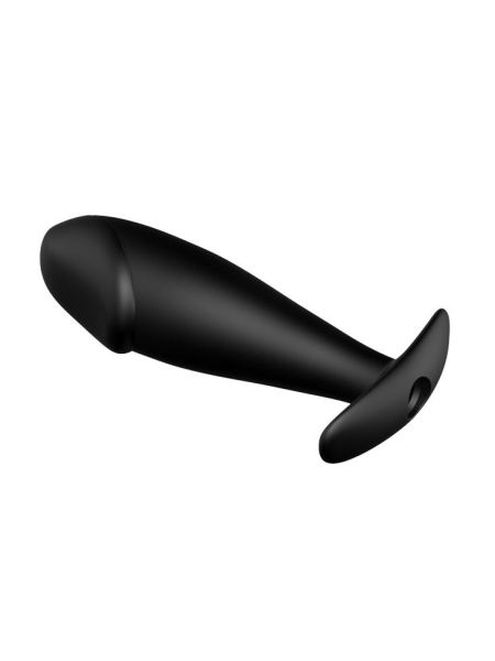 Korek analny penis zatyczka wibrująca 12trybów 10cm - 4