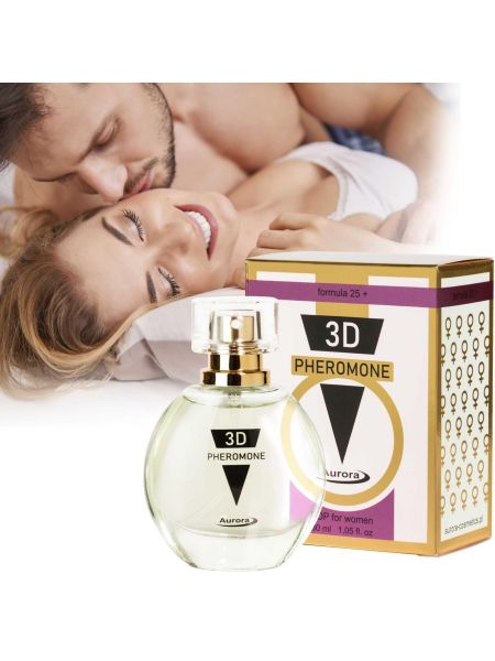 Perfumy feromony kobiece 25+ eleganckie zmysłowe 30ml - 3