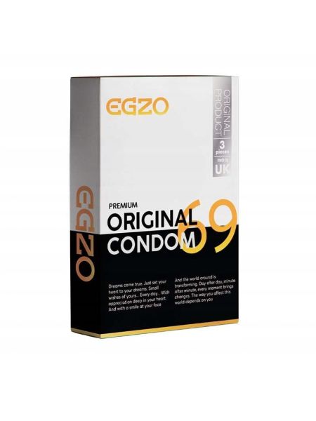 Prezerwatywy klasyczne EGZO ORIGINAL 3sz