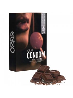 Prezerwatywy smakowe 3 szt smak czekolady - image 2