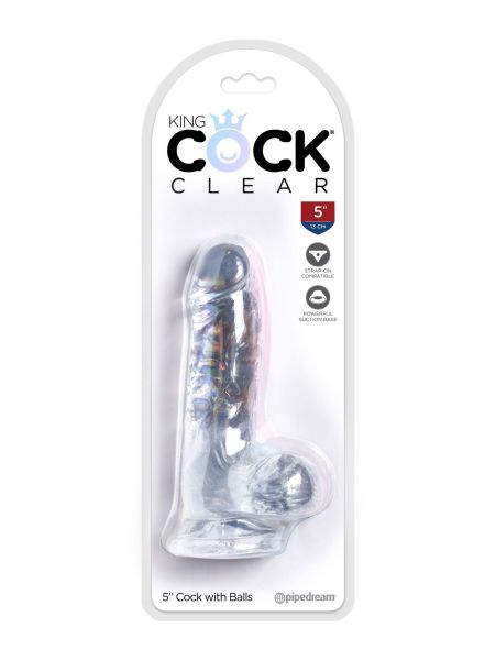 King Cock 5 Inch Cock w Balls - 2