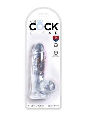 King Cock 5 Inch Cock w Balls - image 2