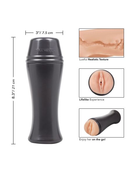 Sztuczna wagina ssanie regulowane masturbator tuba - 8