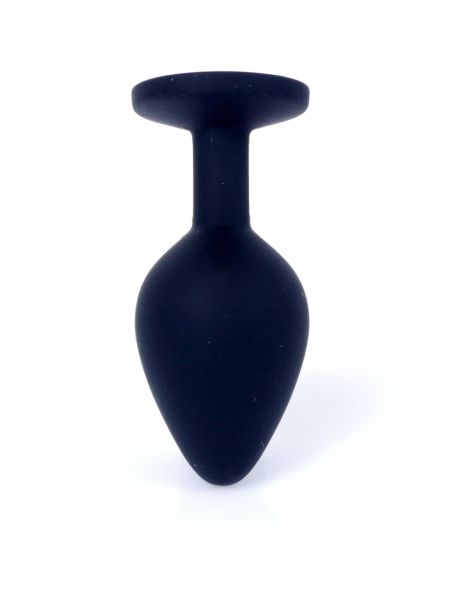 Mały korek analny plug ozdobny kryształek 3,5cm - 6