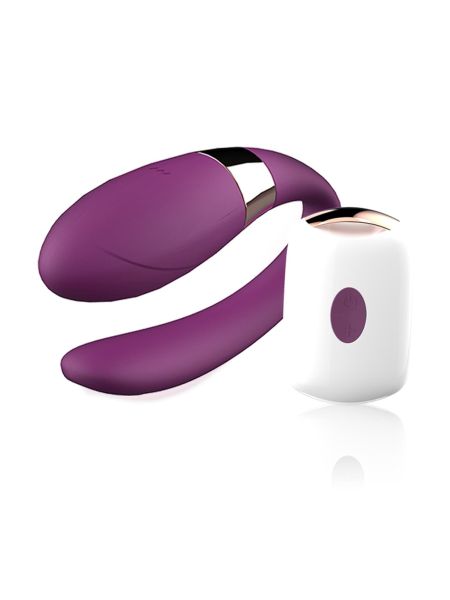 Wibrator masażer dla par łechtaczki punkt G na pilota USB