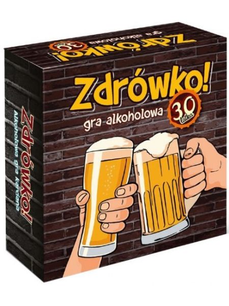 Gra alkoholowa imprezowa urodziny Zdrówko 30 latka - 2