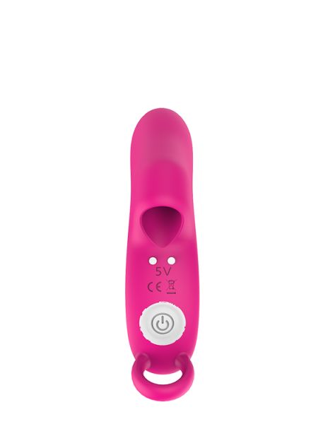 Wibrator na palec masażer sex stymulator 9 trybów - 4