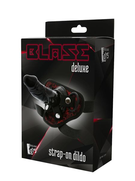 BLAZE DELUXE STRAP-ON DILDO - 11