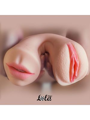 Masturbator oralny realistyczny podwójny usta cipka - image 2