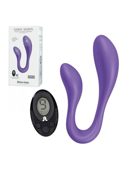 Wibrator podwójny dwustronny analny waginalny sex - 4