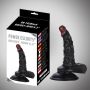 Rocket john 6,7 inch black realistic dildo 6,7 inch / 17,00 cm - 5