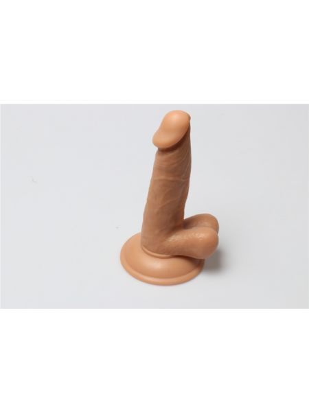 Dildo realistyczne prawdziwy penis przyssawka 17 cm - 3