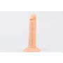 Gruby duży żylasty penis dildo z przyssawka 19 cm - 3