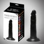 Rocket john 7,5 inch black realistic dildo 7,5 inch / 19 cm - 4