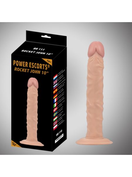 Duże realistyczne dildo penis z przyssawką 25cm - 5