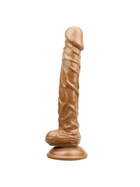 Duże grube dildo realistyczne penis z jądrami 25cm