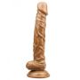 Duże grube dildo realistyczne penis z jądrami 25cm - 3