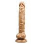Duże grube dildo realistyczne penis z jądrami 25cm - 4