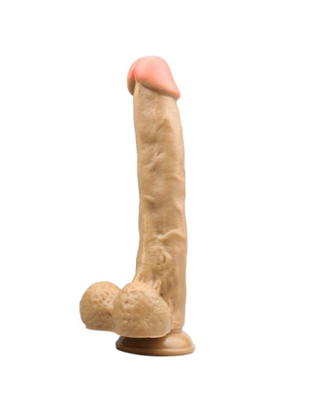 Długie duże dildo z przyssawką realistyczne 21cm - 2