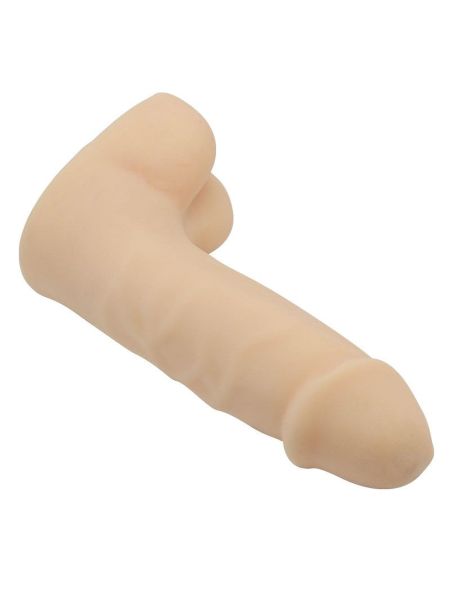 Gruby realistyczny penis dildo z jądrami sex 18cm - 3