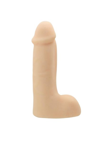 Gruby realistyczny penis dildo z jądrami sex 18cm