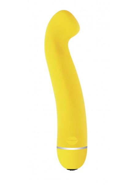 Wibrator pochwa punkt G g-spot 20 trybów 15cm żółty - 2