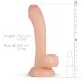 Realistyczne dildo penis z przyssawką 19cm - 5