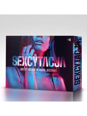 SEXCYTACJA gra erotyczna dla par zestaw 3 sex gry